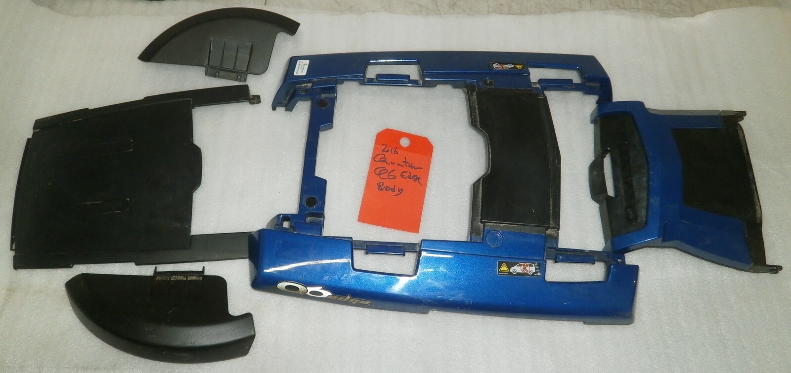 Lots of Quantum Q6 Edge Body Model 2016 Plastic Body Back and Front