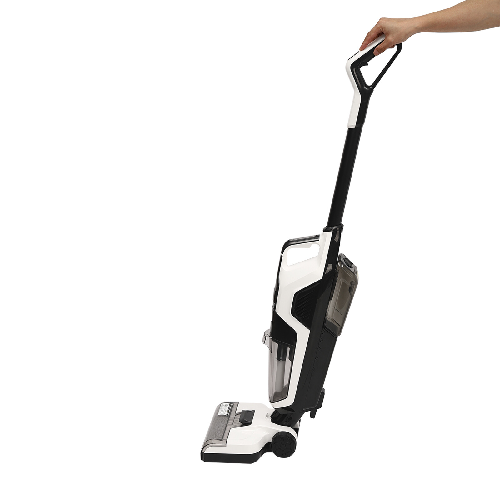 Cordless Floor Vacuum Cleaner, Wet & Dry Cleaning, Self-cleaning Battery Powered
