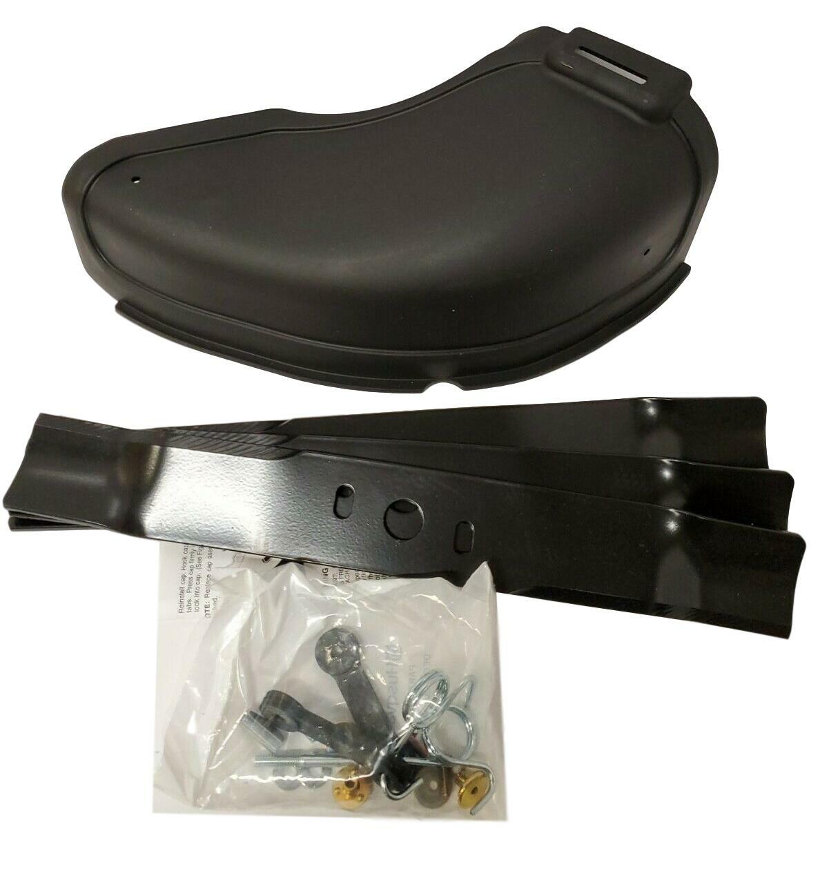 Craftsman Mulch Kit 48" 582128301, Blades, 176898 Mulch Plug 5869795 -AD- GS04B