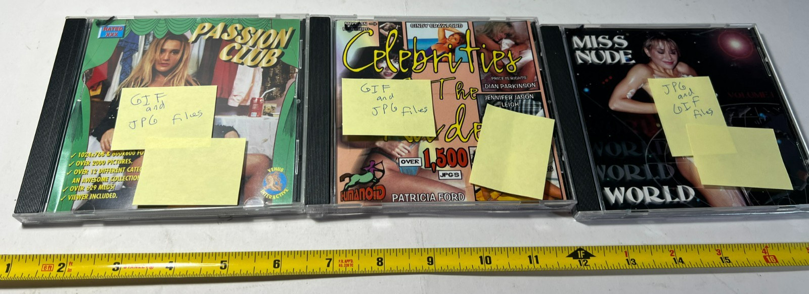 VINTAGE Glamour BMP JPG GIF Photograph files Models Nude swimsuit 3 cds LL