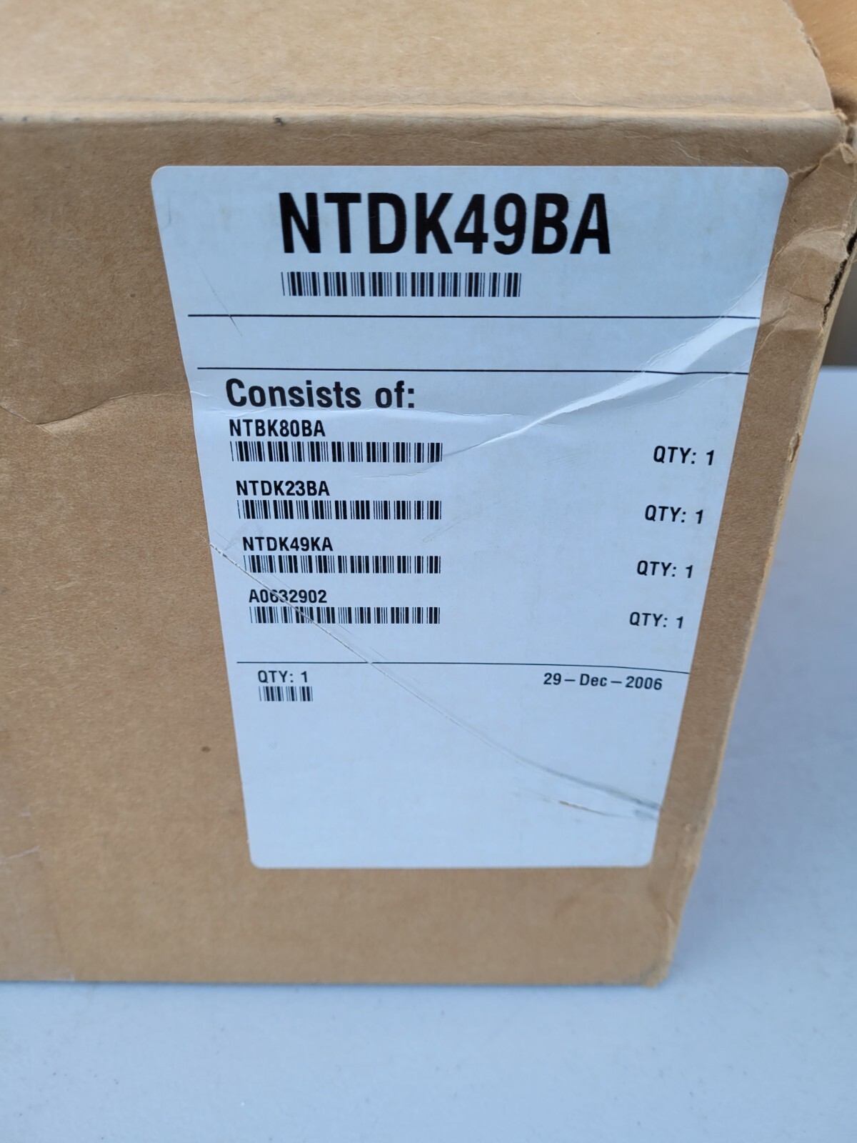 NEW Nortel Networks Voice Fiber Cabinet Expansion Kit 10 Meters NorthernTelecom