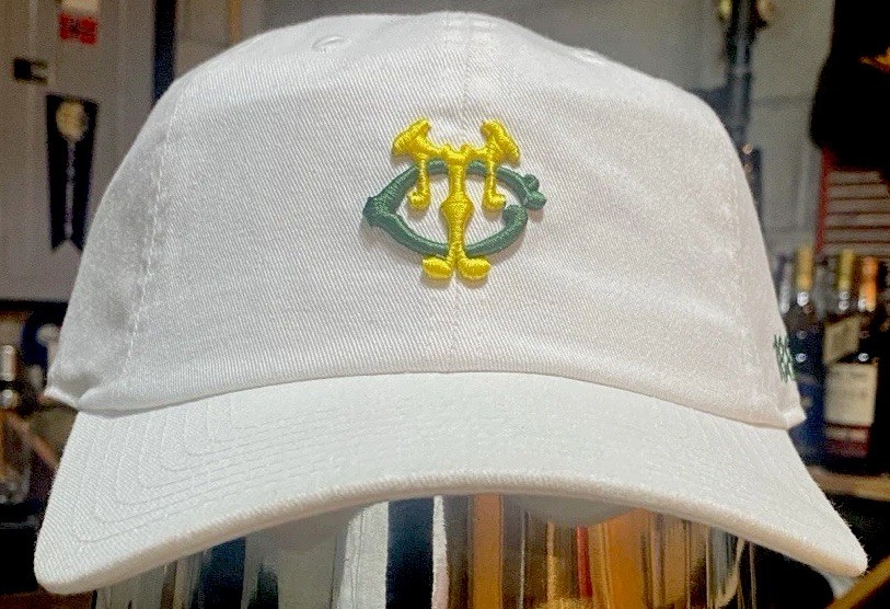 The Tuxedo Club White Golf Hat NEW with tags With Iconic TC Logo & 1886 on side