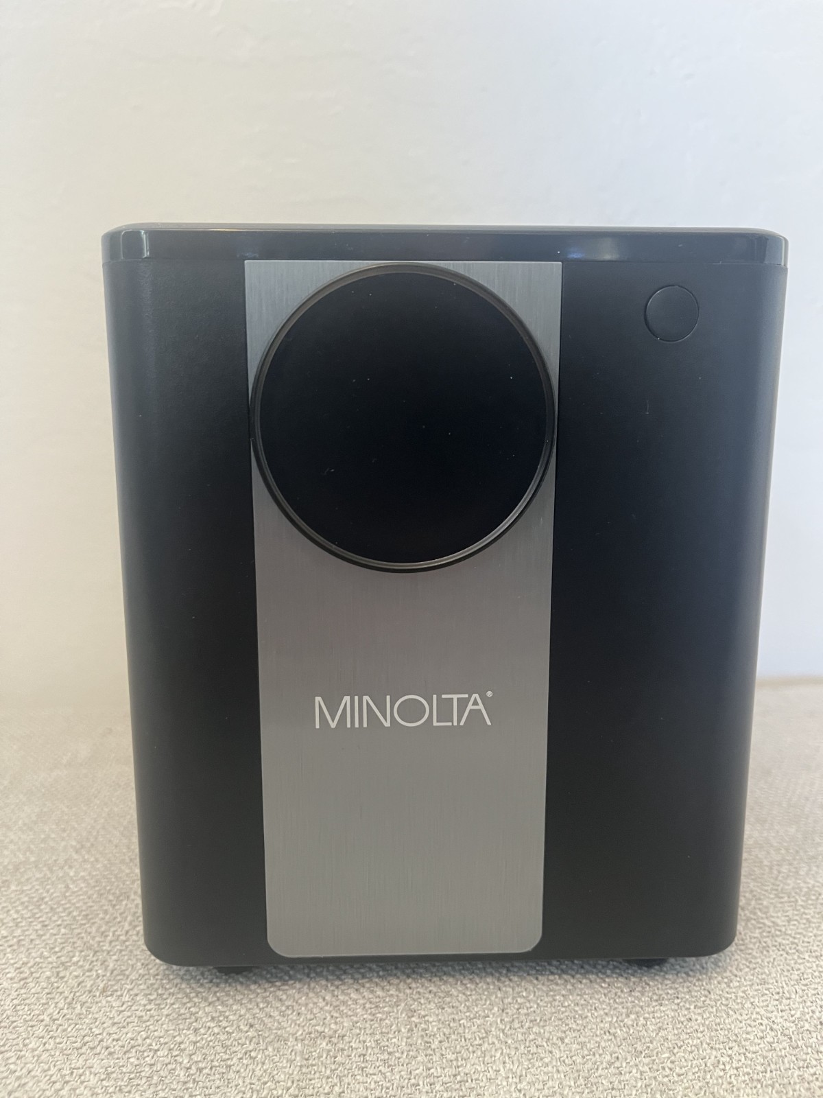 Minolta Mini Projector Bundle 1080P HD w/ 100" Screen, Remote, HDMI/USB/Micro-SD