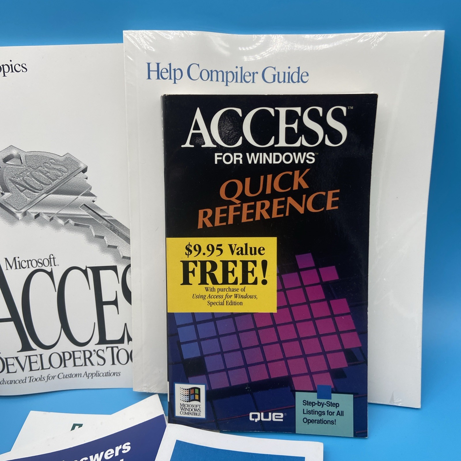 MS Access 2.0 Developer's Toolkit Win 3.1 - Manuals & SEALED Floppy Disks