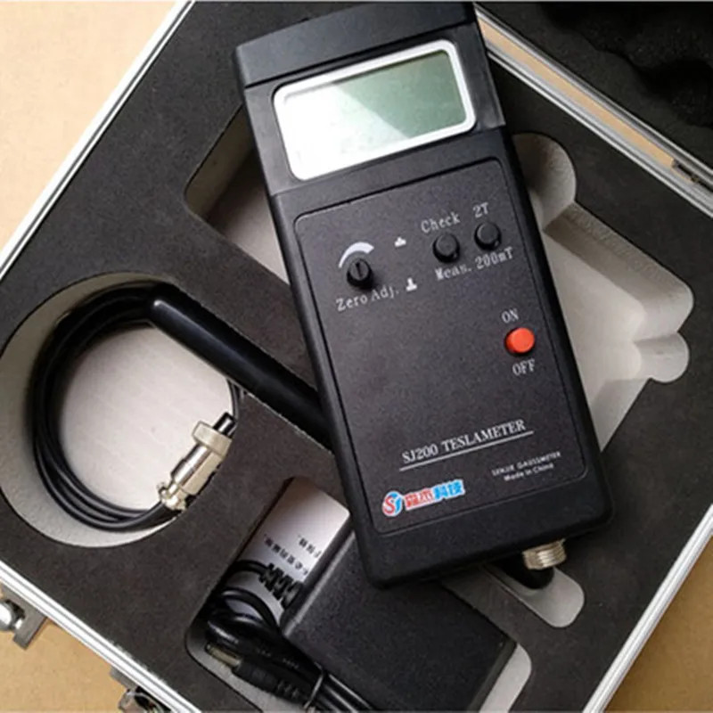SJ200 Digetal Guass meter Tesla meter  magnetic flux meter