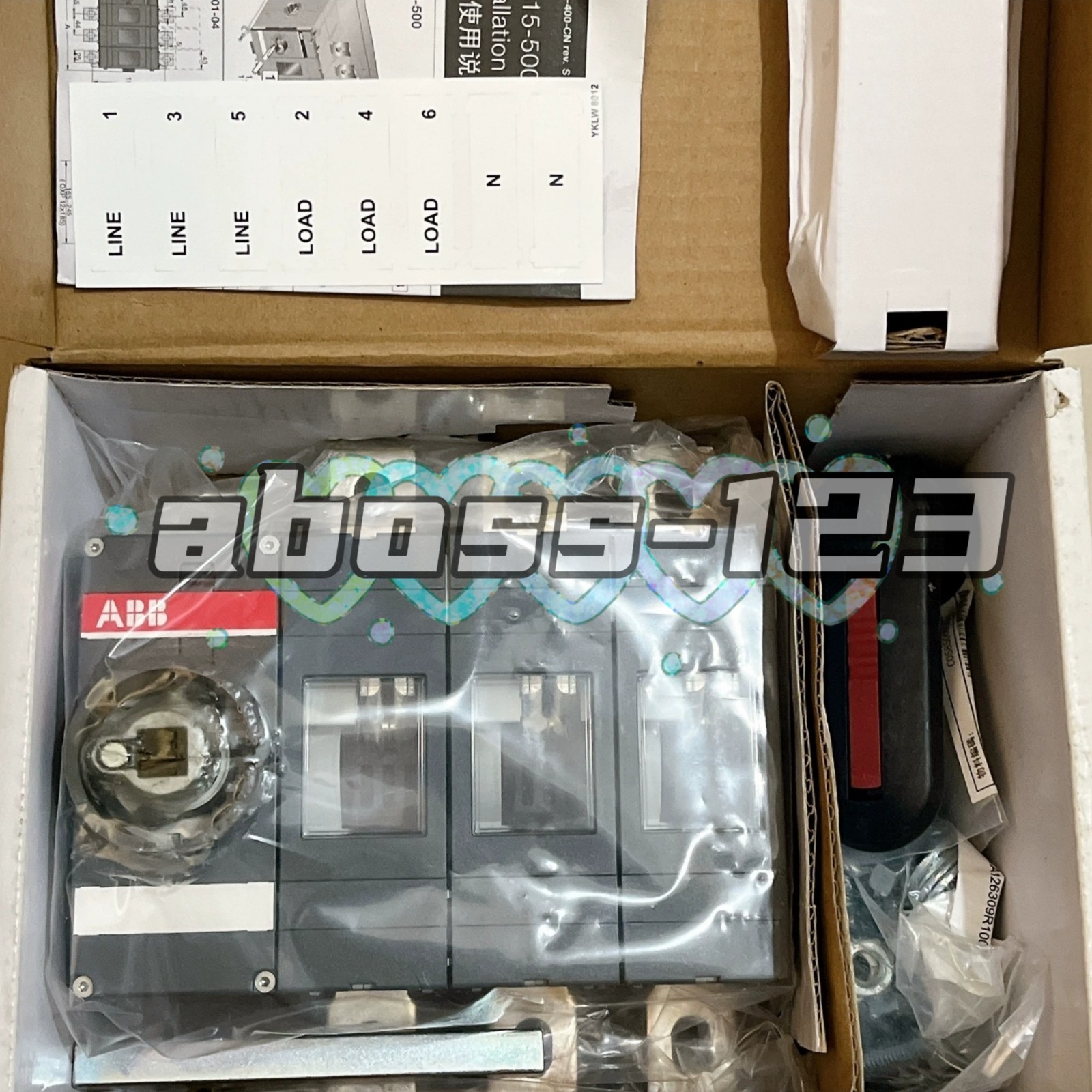 ABB OT400E03K 1SCA022763R5390 Switch Disconnector#1pcs New In Box