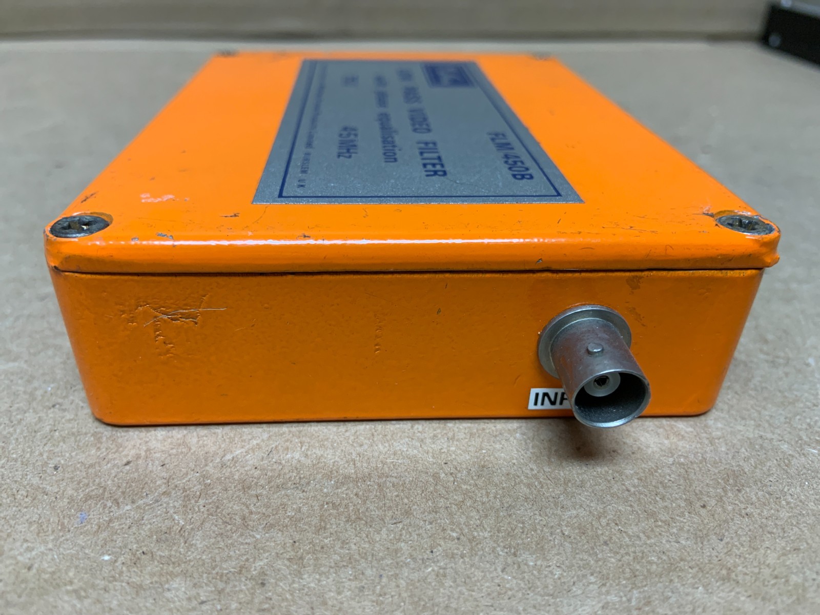 Matthey MBW 430B Low Pass Video Brick Wall Filter 75 Ohms
