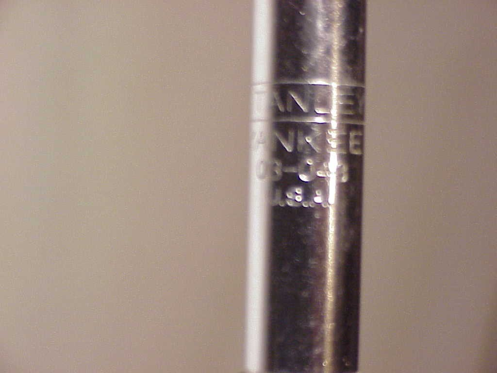 Stanley 03-043 Auto Push Drill Excellent with 8 Drill Bits USA