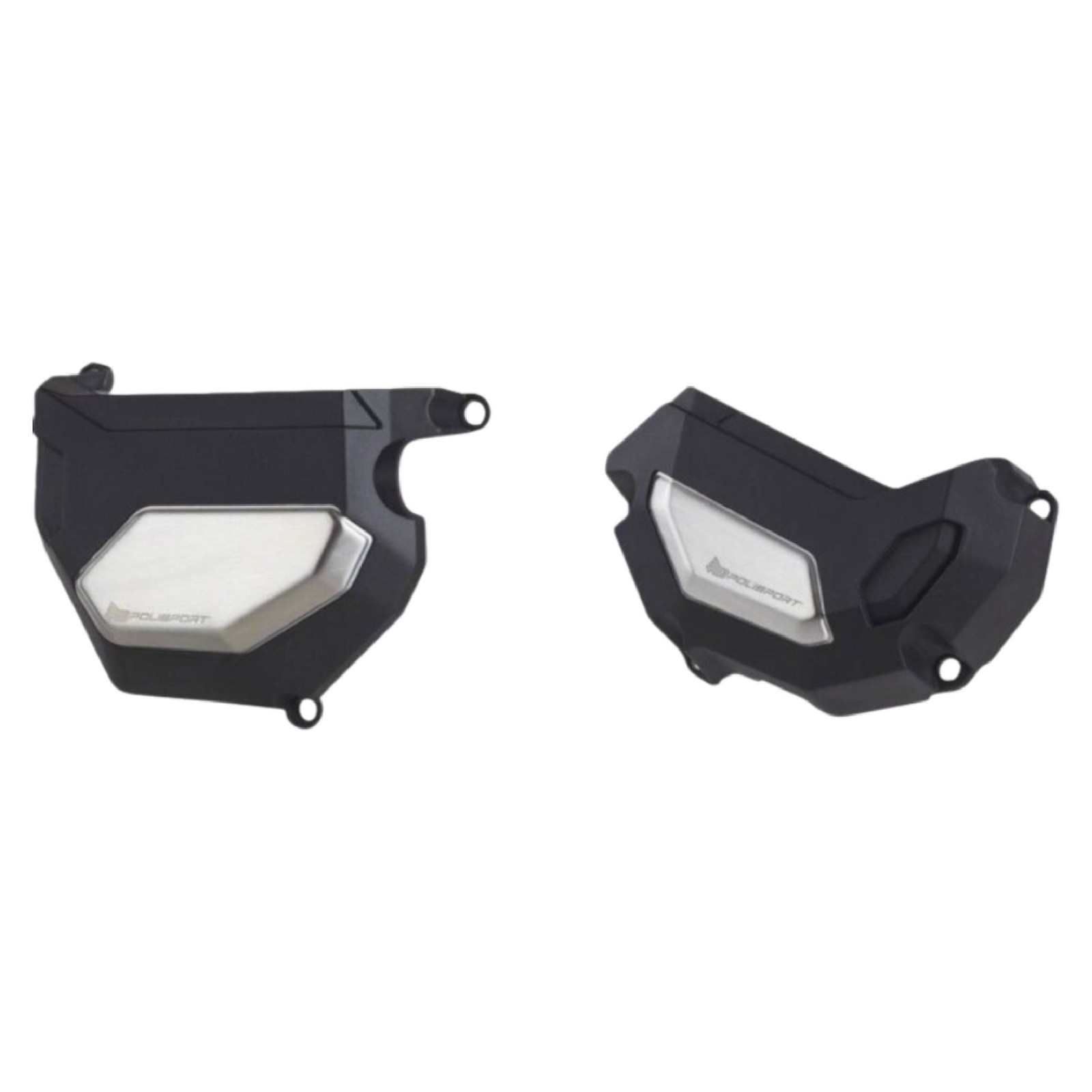 Polisport Engine Cover Kit  (Black) - Compatible with Yamaha MT09