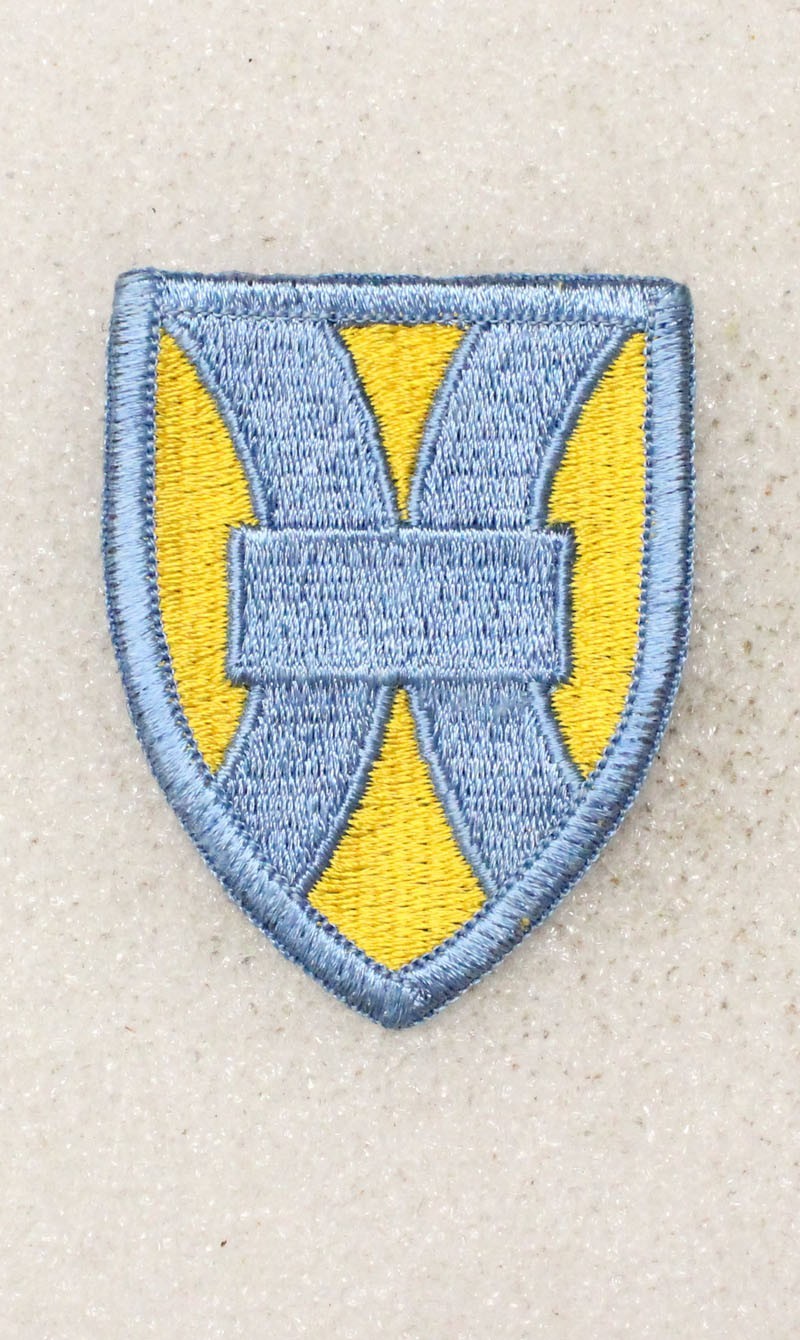 Army patch 5441 - 21st Sustainment Command w/merrowed edge