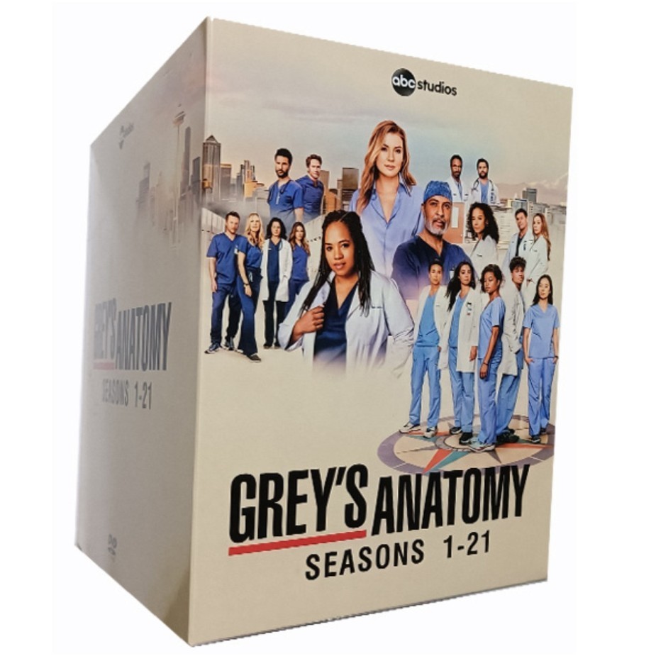 Grey’s Anatomy Seasons 1-21 Complete Series DVD Box Set Sealed /US FREE SHIP