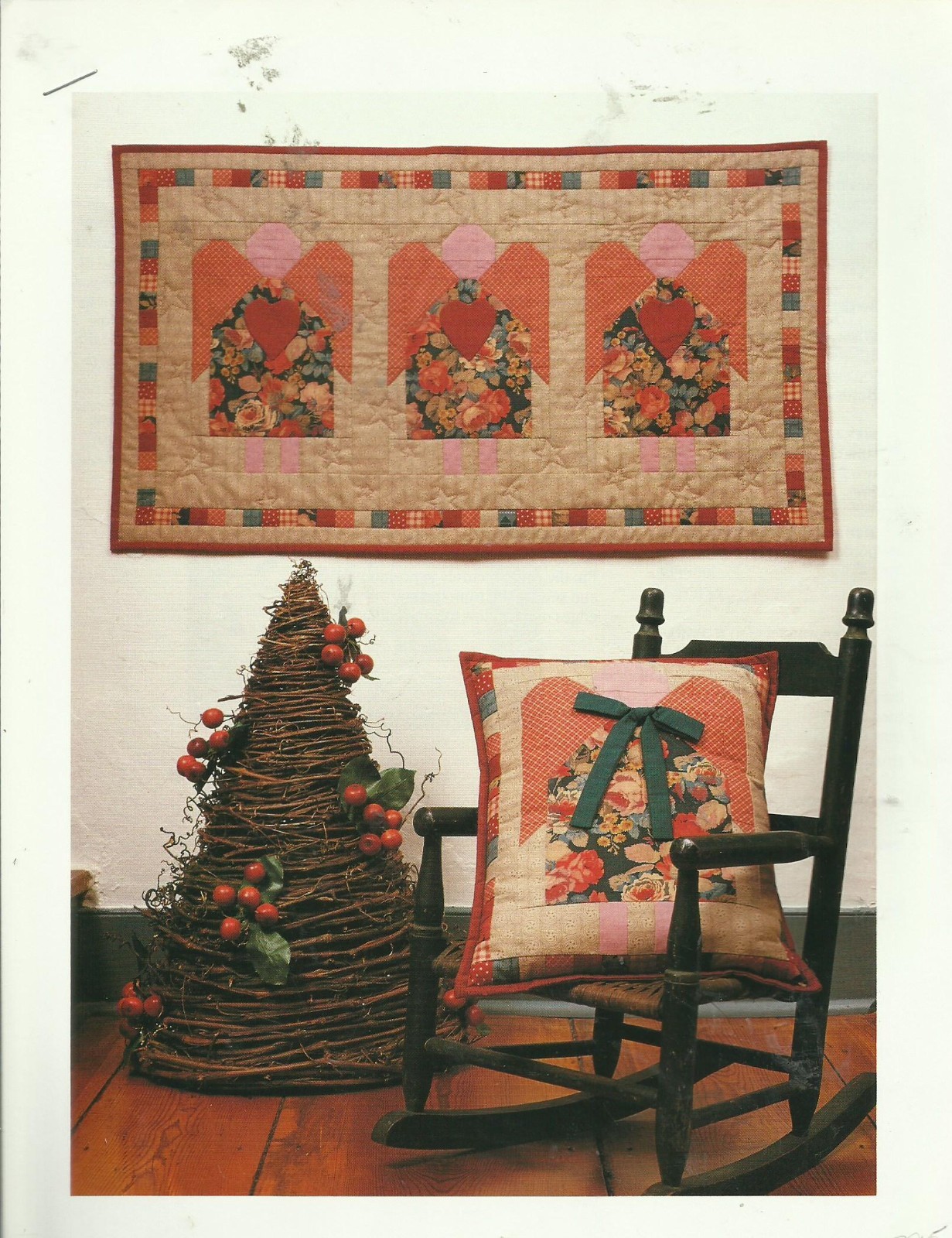C0749  MADE IN HEAVEN WALLHANGIN & OTHER PROJECTS  QUILT PATTERN/INSTRUCTIONS