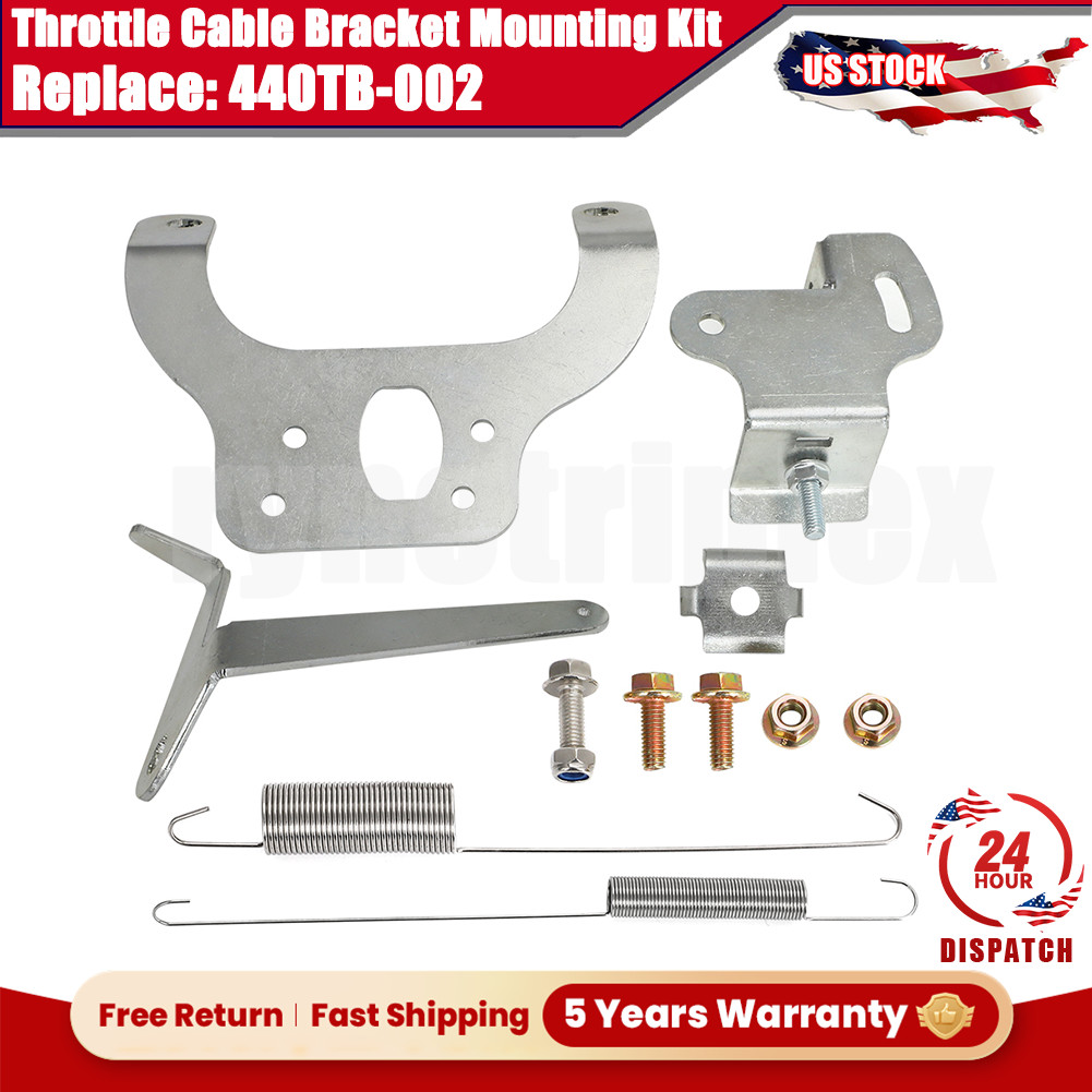 440TB-002 For Mopar 440 413 High-Rise Intake Manifold Throttle Cable Bracket Kit