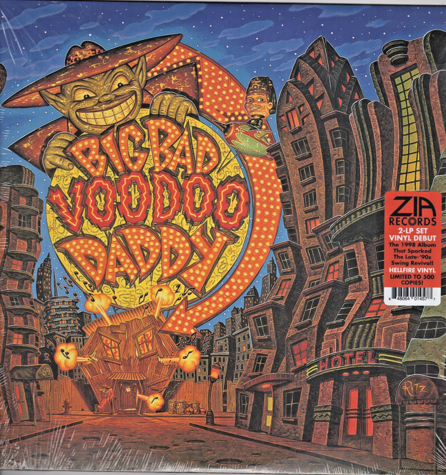 Big Bad Voodoo Daddy–Limited Edition of 500 on Hellfire Red Vinyl ~ Sealed~ MINT