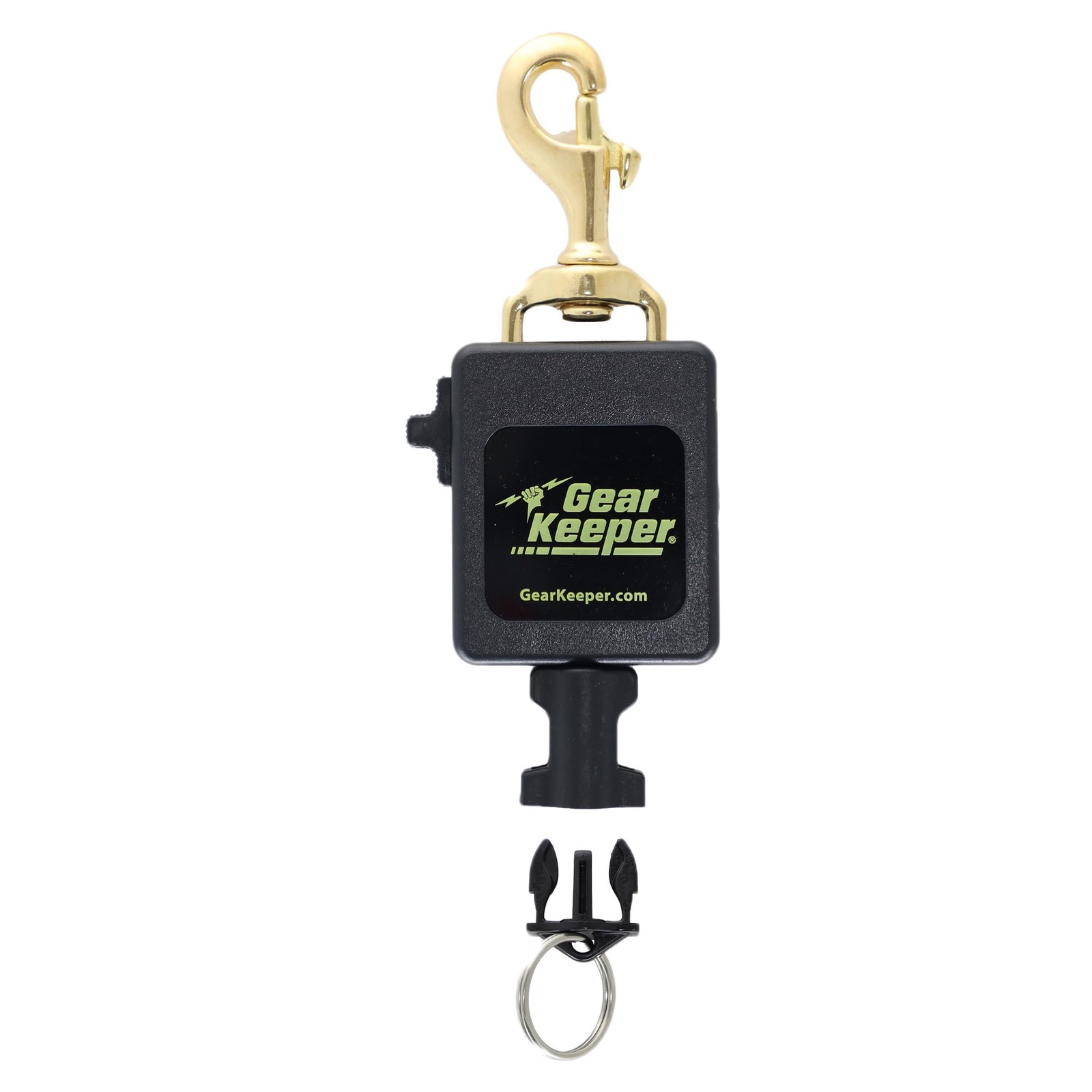 Scuba Diving Console Retractor W/ Brass Bolt Clip - RT3 Series Scuba Gear for...