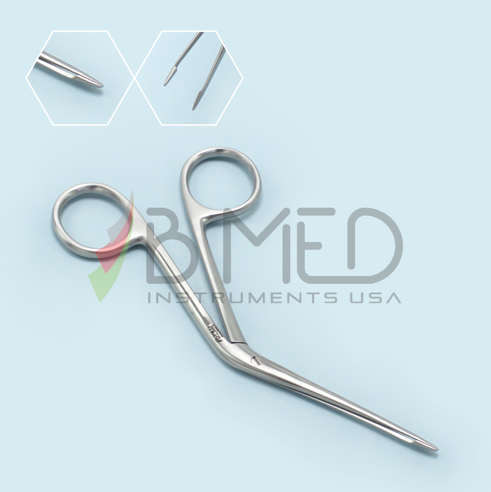 Noyes Hartman Ear Polypus Forceps Delicate Jaws Ent German Stainless Precision
