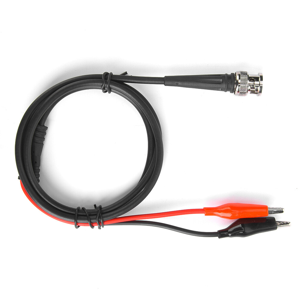 BNC Clip Coaxial Cable Function Generator Testing Line Accessory 90cm 50Ω