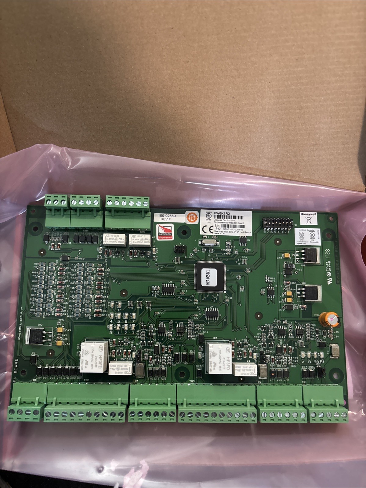 Honeywell PW6K1R2 Access Control Board – PW6000 Reader Board