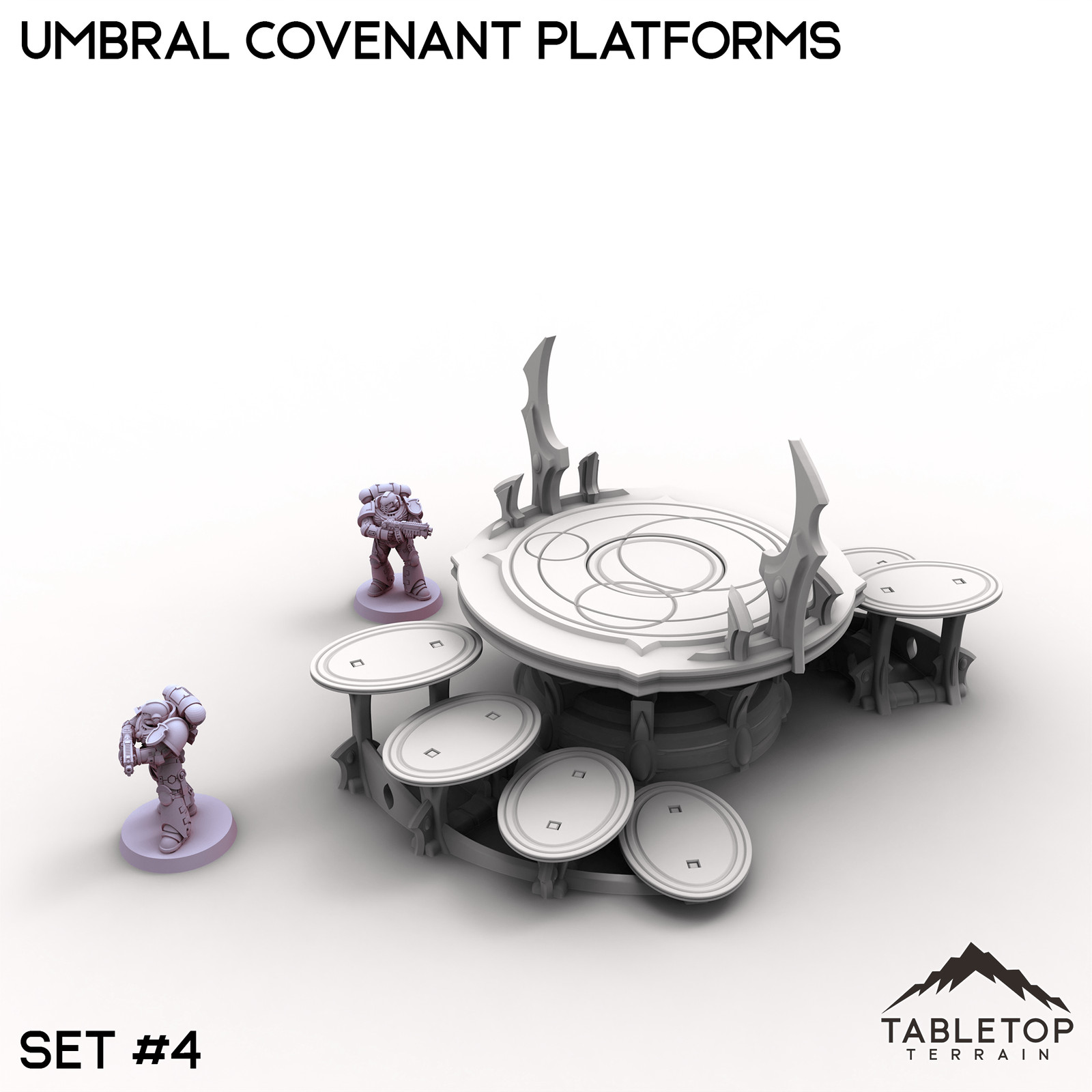 Umbral Covenant Platforms - Space Elves Grimdark Wargaming