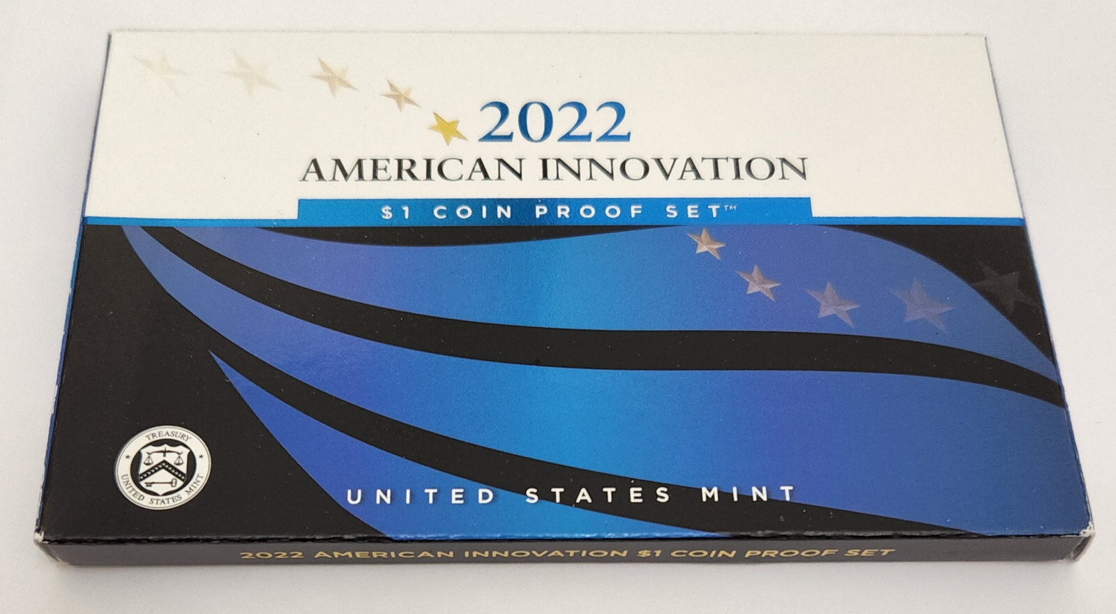 2022 AMERICAN INNOVATION DOLLAR PROOF SET BOX ONLY  *NO COINS*