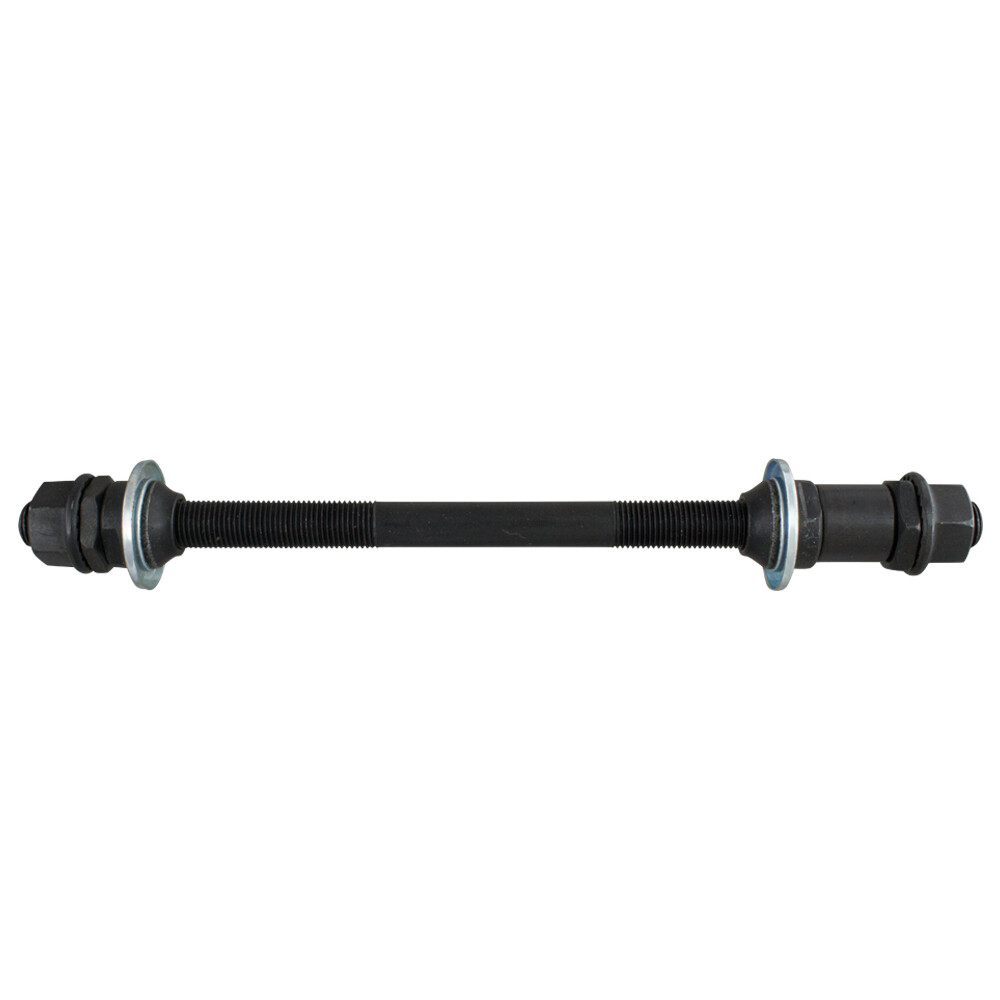 PRO+ Bicycle Rear Hub Axle 3/8" 185mm Black FIXIE LOWRIDER CRUISER Bike