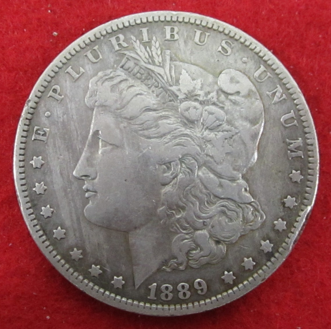 1889 O Morgan Silver Dollar - Circulated - Actual Coin P12