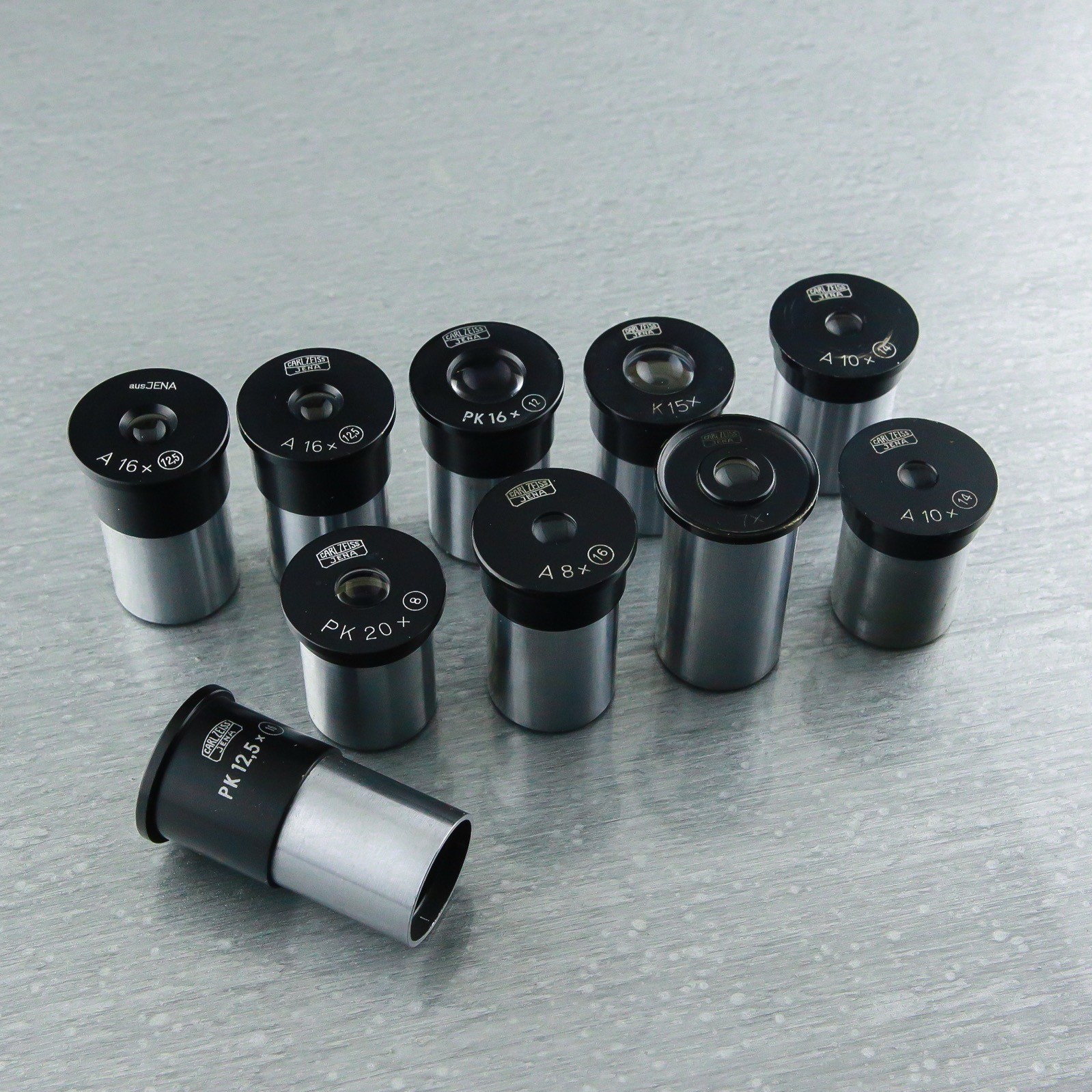 10x 23.2 mm eyepiece OCULAR 20 16 15, 10, 8, 7 x Microscope ZEISS JENA, abc ☆☆☆