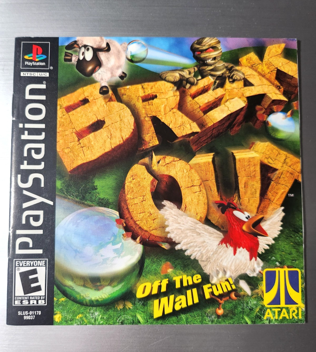 Breakout Instruction Booklet - Manual Only - PlayStation (PS One)
