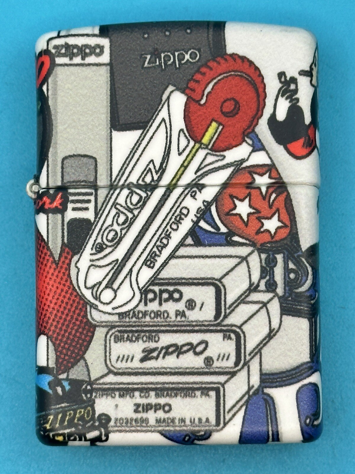 2021 Zippo I Spy 540 Design Zippo Lighter **READ