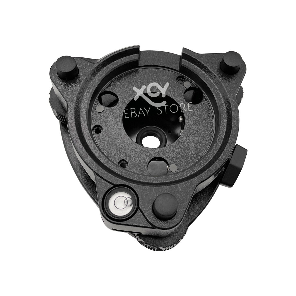 THREE-JAW BLACK TRIBRACH WITHOUT OPTICAL PLUMMET
