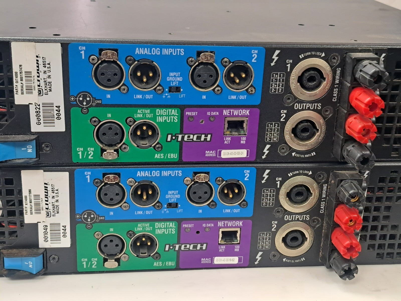 Crown I-Tech 4000 2-Channel Power Amplifier