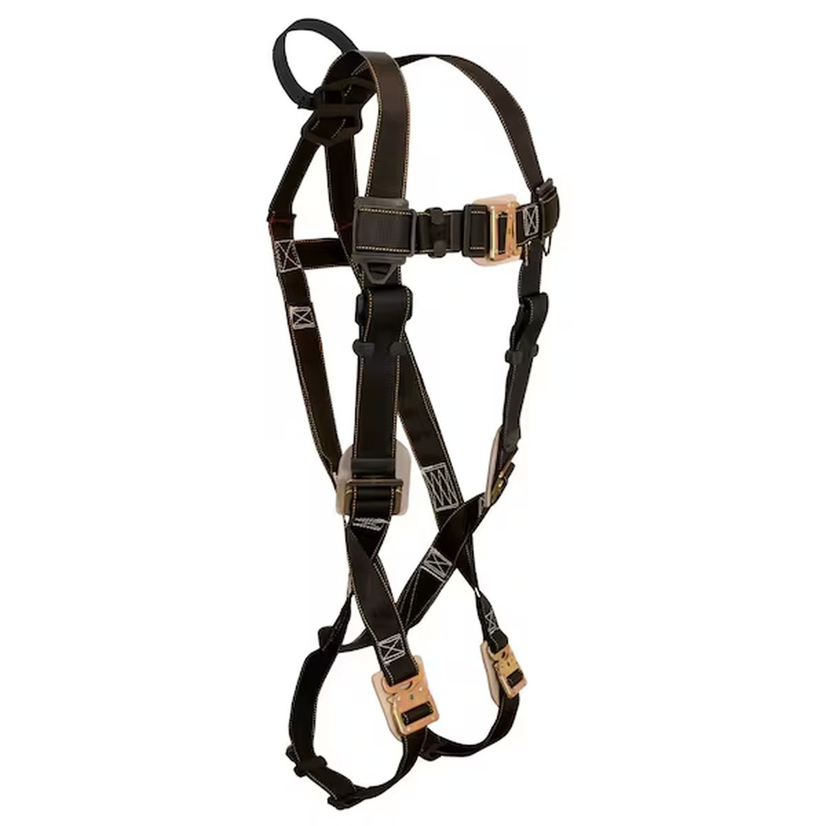 FallTech 8087 Arc Flash Rated Nylon Full Body Harness UniFit Dorsal Loop QC