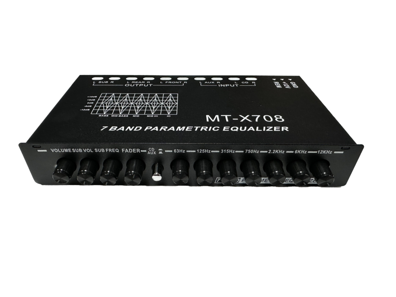7-Band Car Audio Equalizer