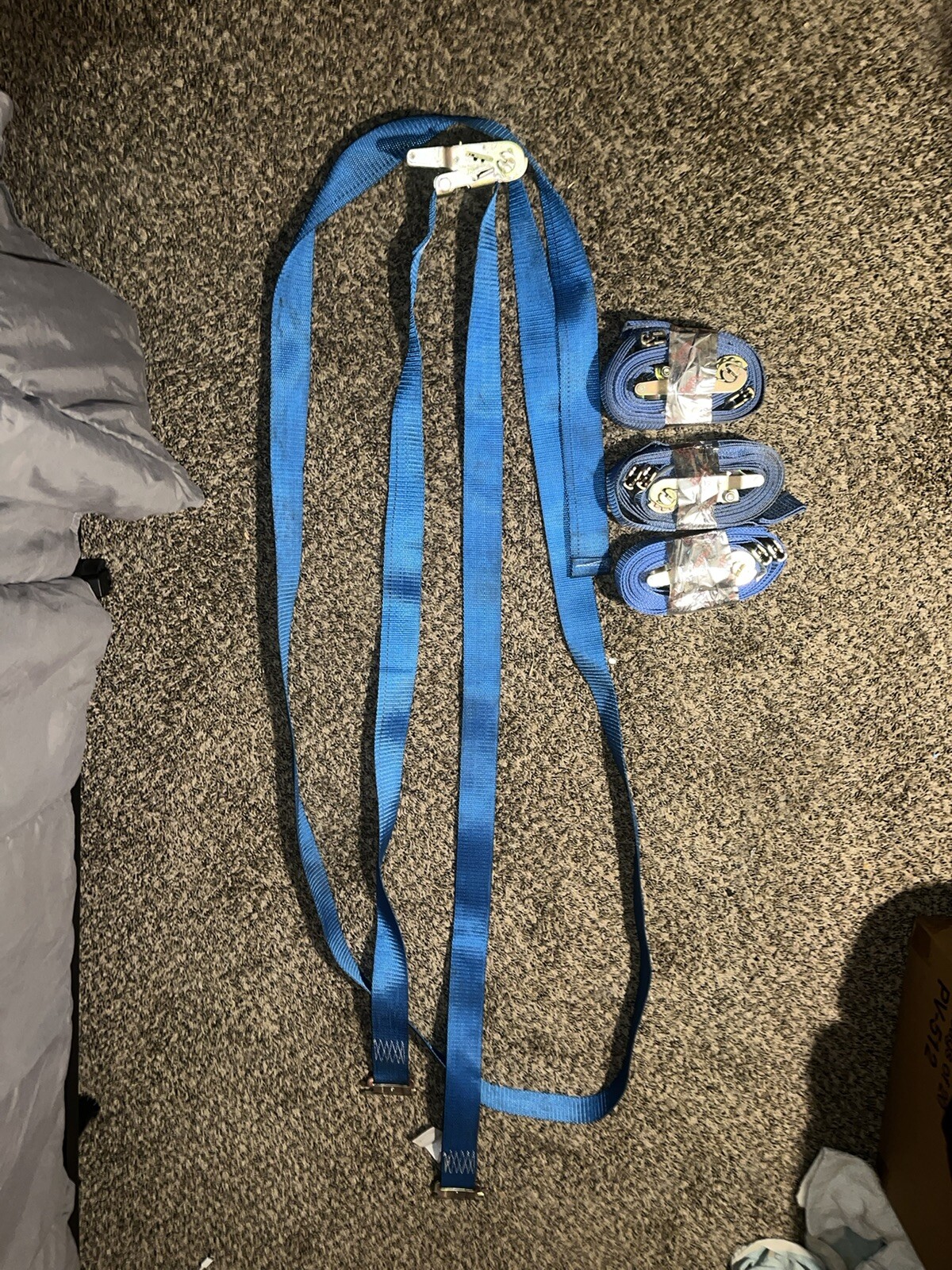 4 Big Rig Trailer Ratchet Straps