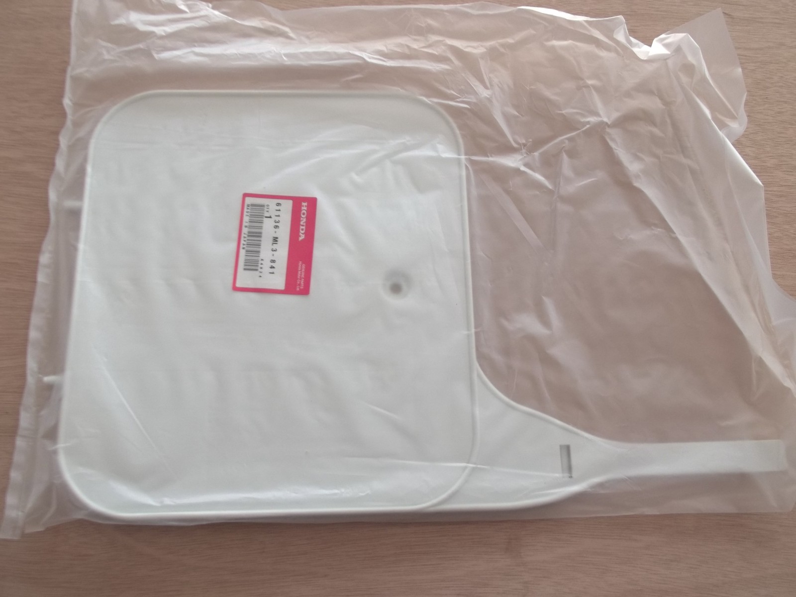 New OEM Honda Front Number Plate White XR200R XR 200R 200 1990 91 92 93 94 95-99
