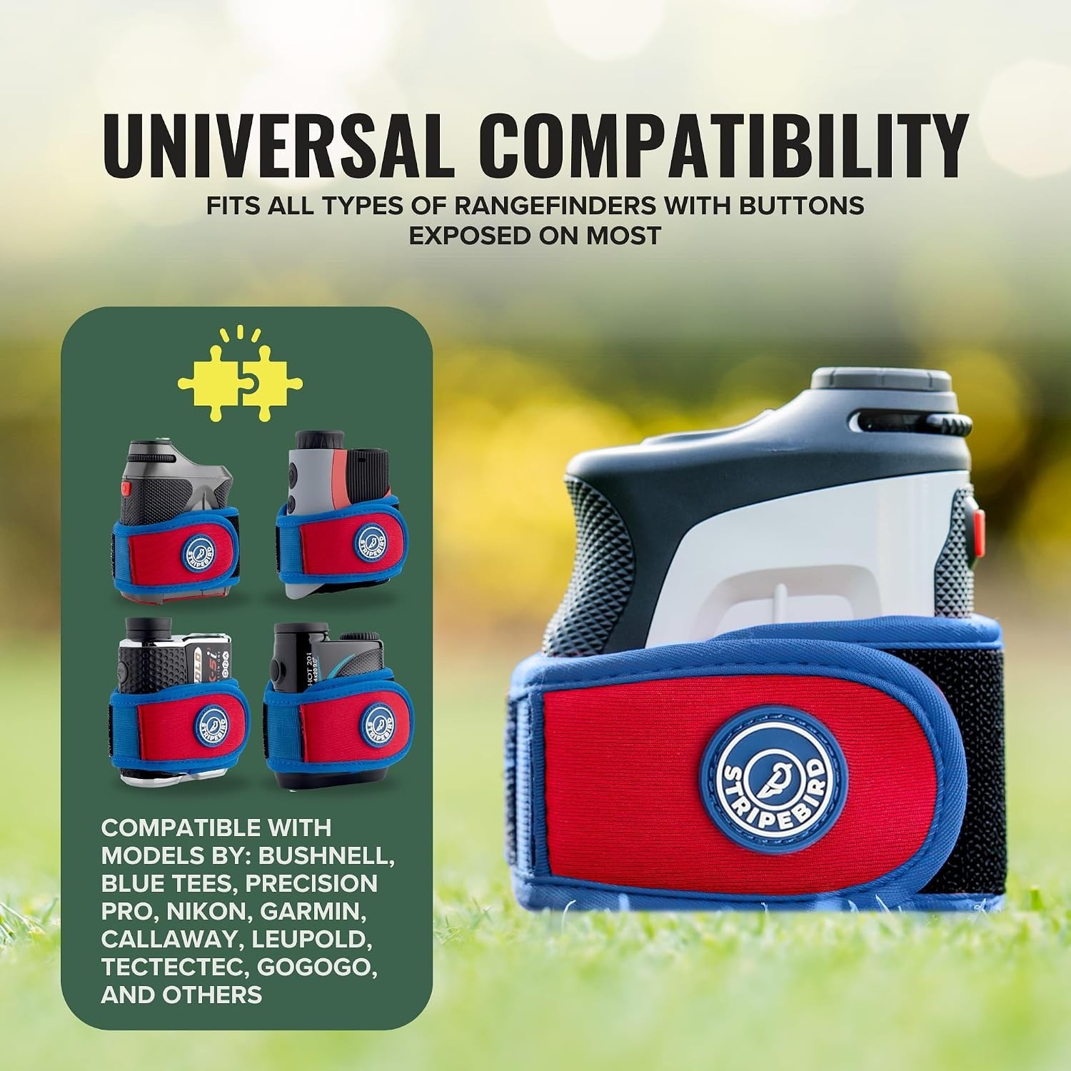 2.0 Slim Magnetic Strap for Golf Rangefinder - Buckle-less Design & Super Strong