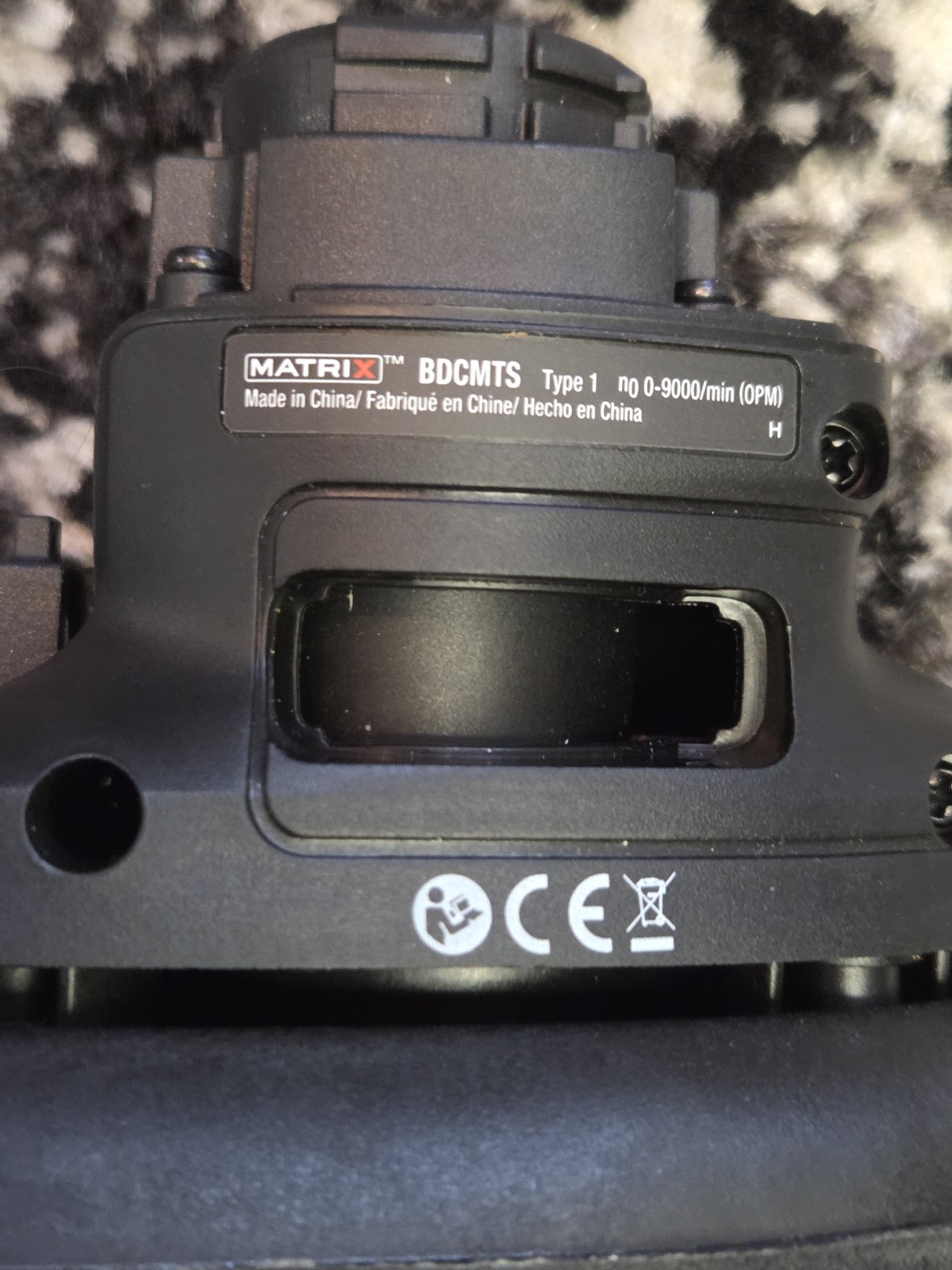BLACK+DECKER Matrix Sander Attachment BDCMTS