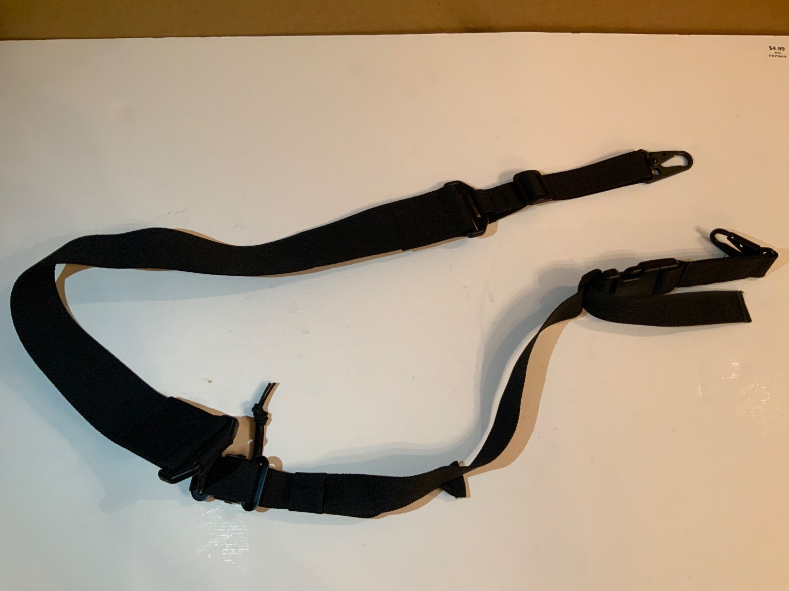 HQ Issue Black Silent Rifle Sling - New! 🔥🔥🔥