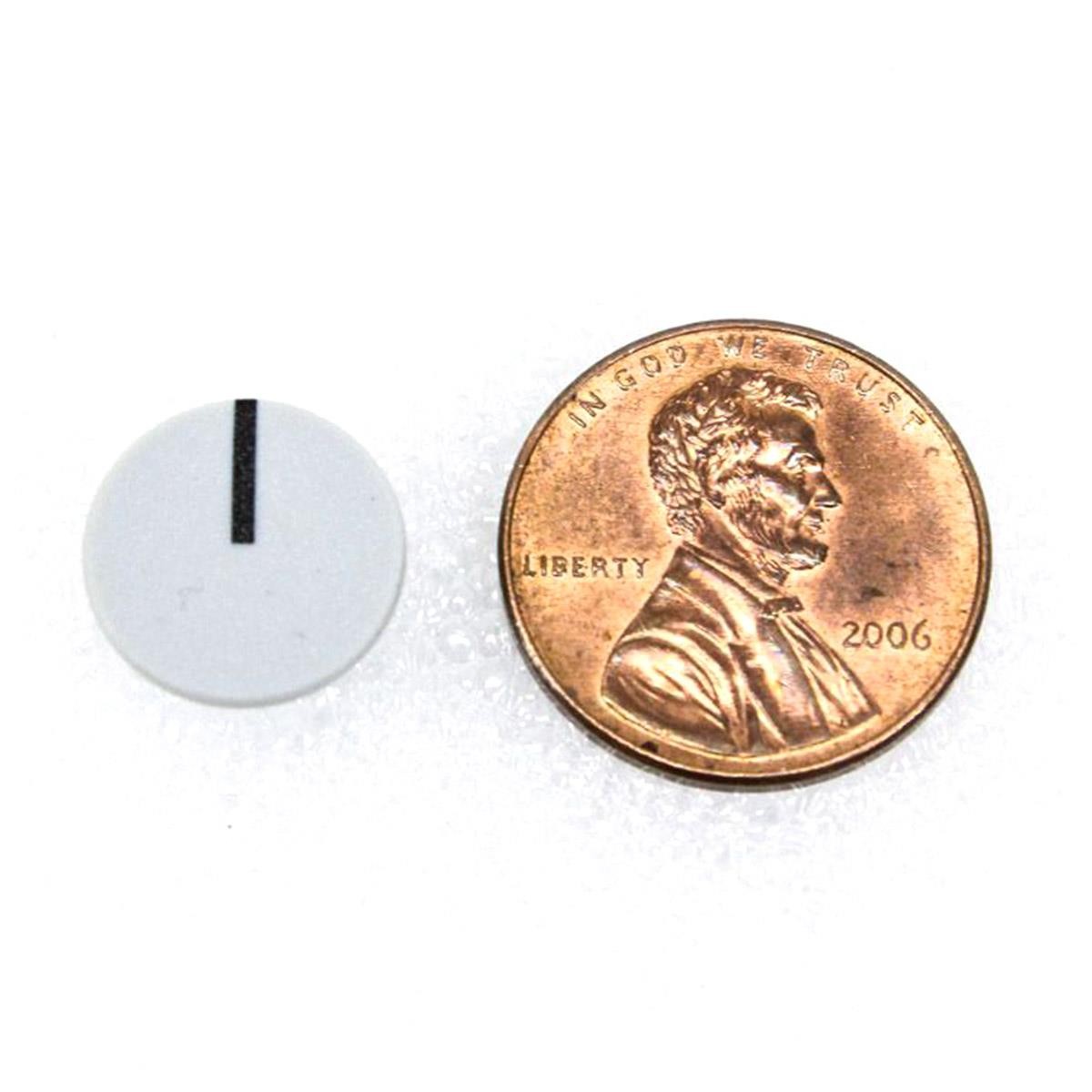 12mm Gray Knob Cap with Line for Buchla 297, 207e, 227e, 230e Modules