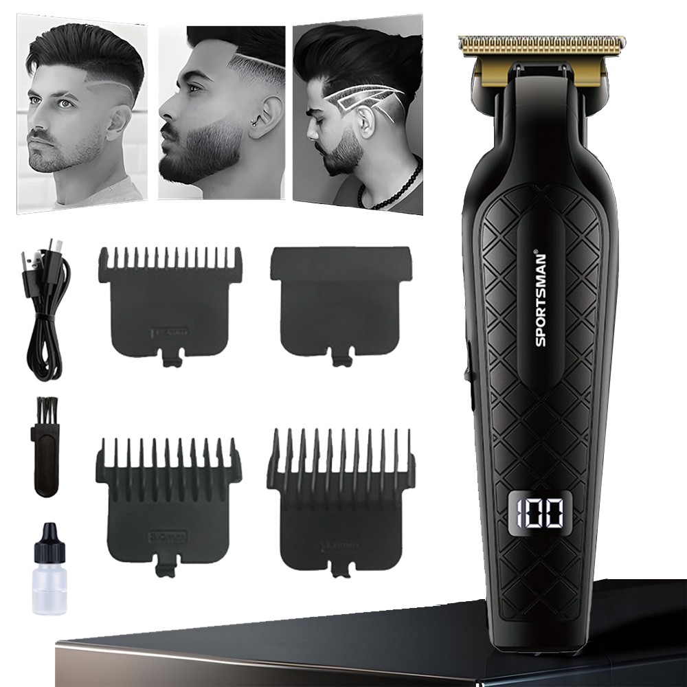 Hair Clippers For Men High-performance Cordless Barber Clippers Hair Cutting Kit