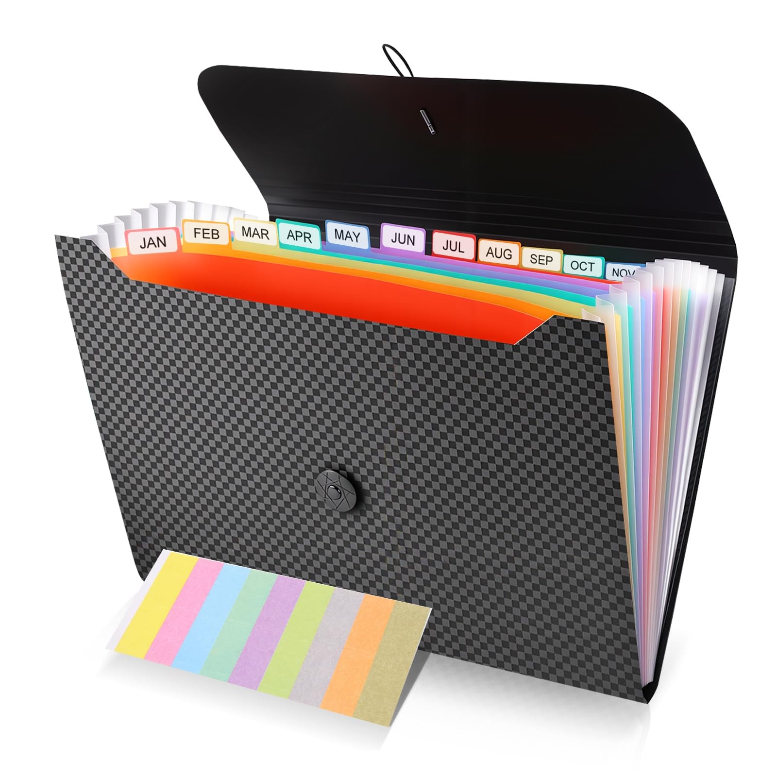 Girwu File Organizer, 13Pocket Expanding Folder +Accordian Folder | Great for...