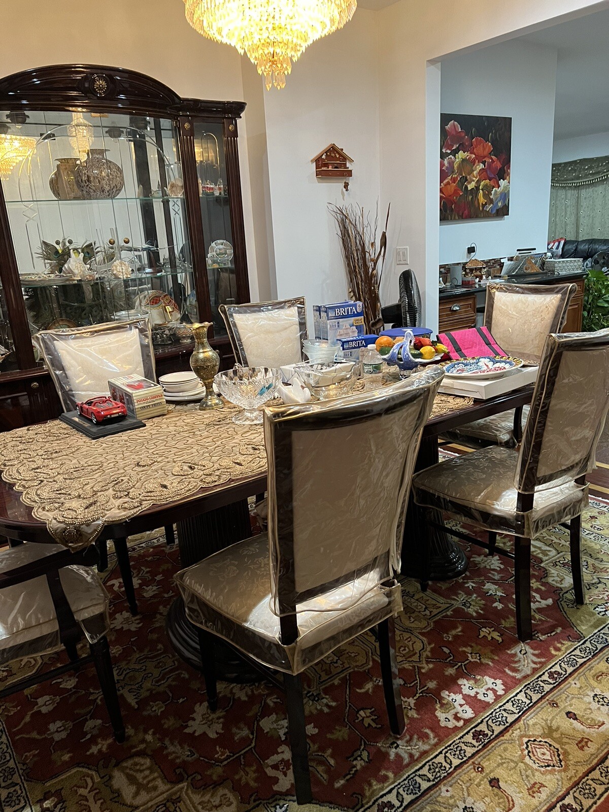 dining room set 6 chairs