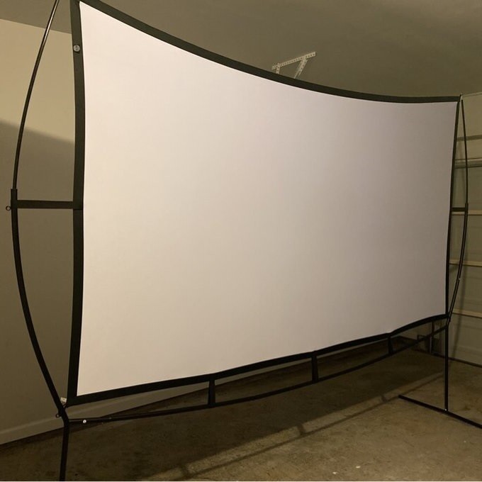 Projector Screen Portable Home Theater System Stand Outdoor Indoor Movie Video T