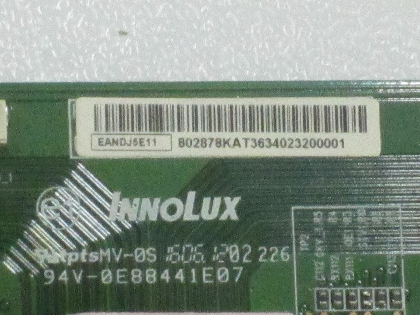 Philips 50PFL5601/F7 Control Board EANDJ5E11