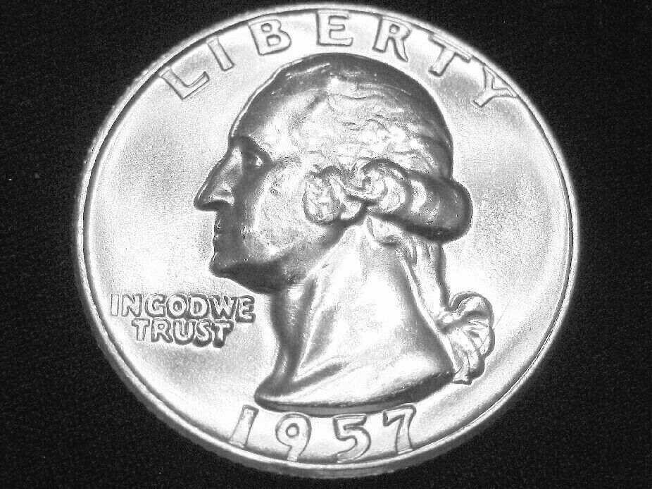 1957-D Washington Quarter --- Gem Uncirculated