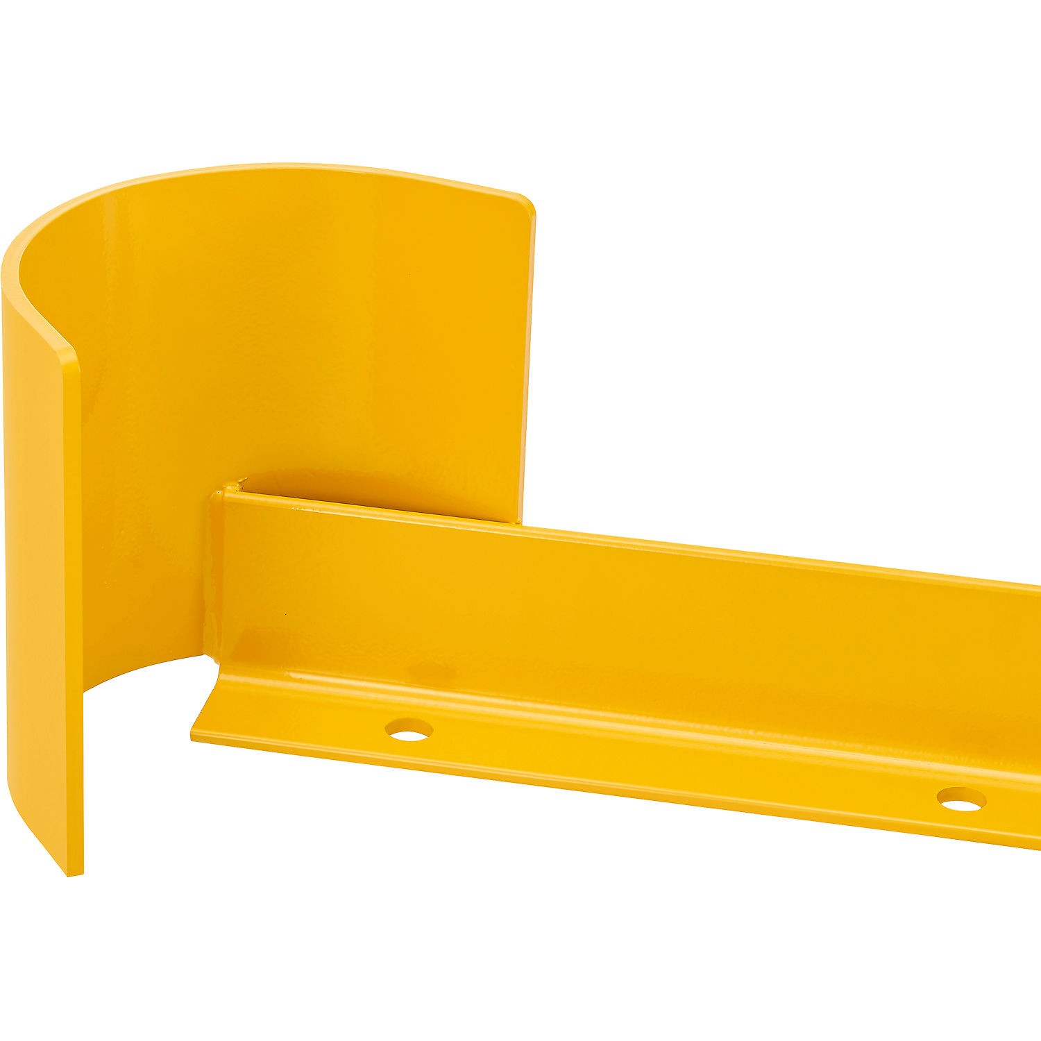 Global Industrial Pallet Rack End Protector Left Side 36"L 3/8'' Thick Yellow