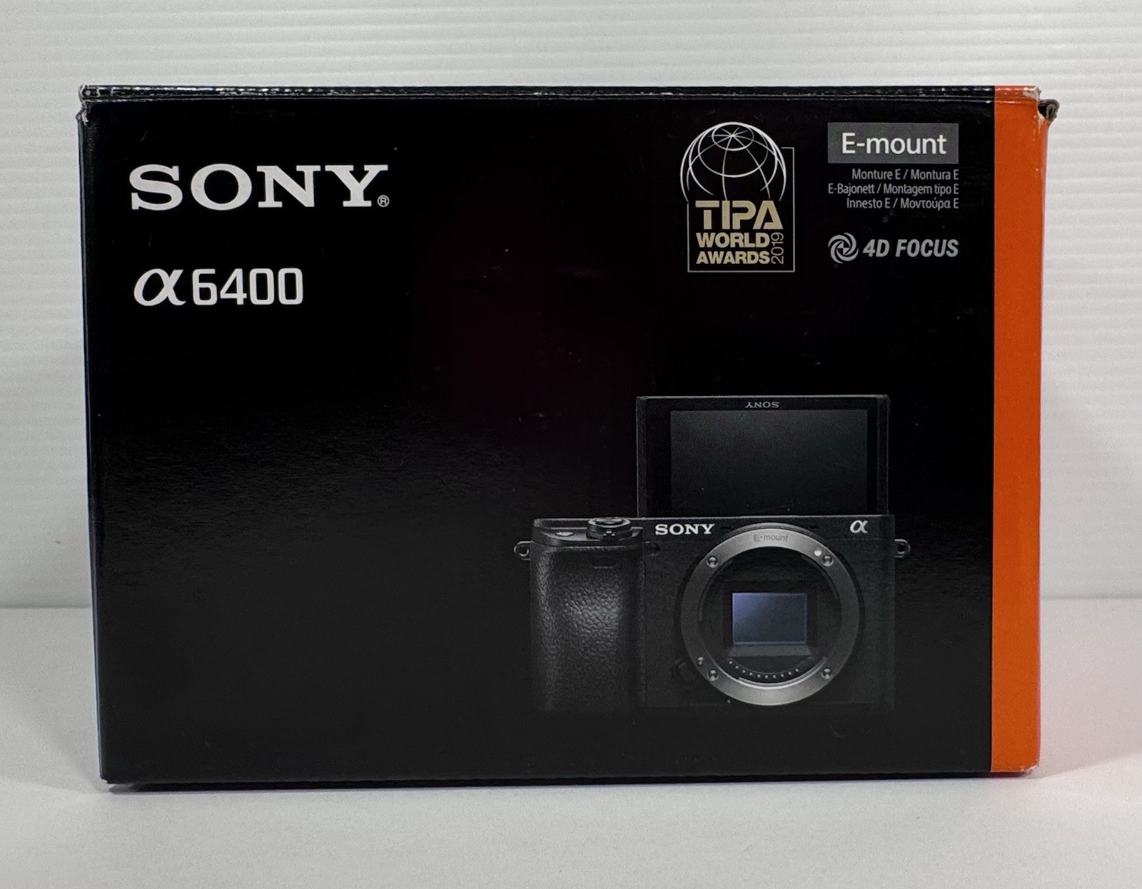 Sony Alpha a6400 Digital Camera BOX ONLY READ DESCRIPTION
