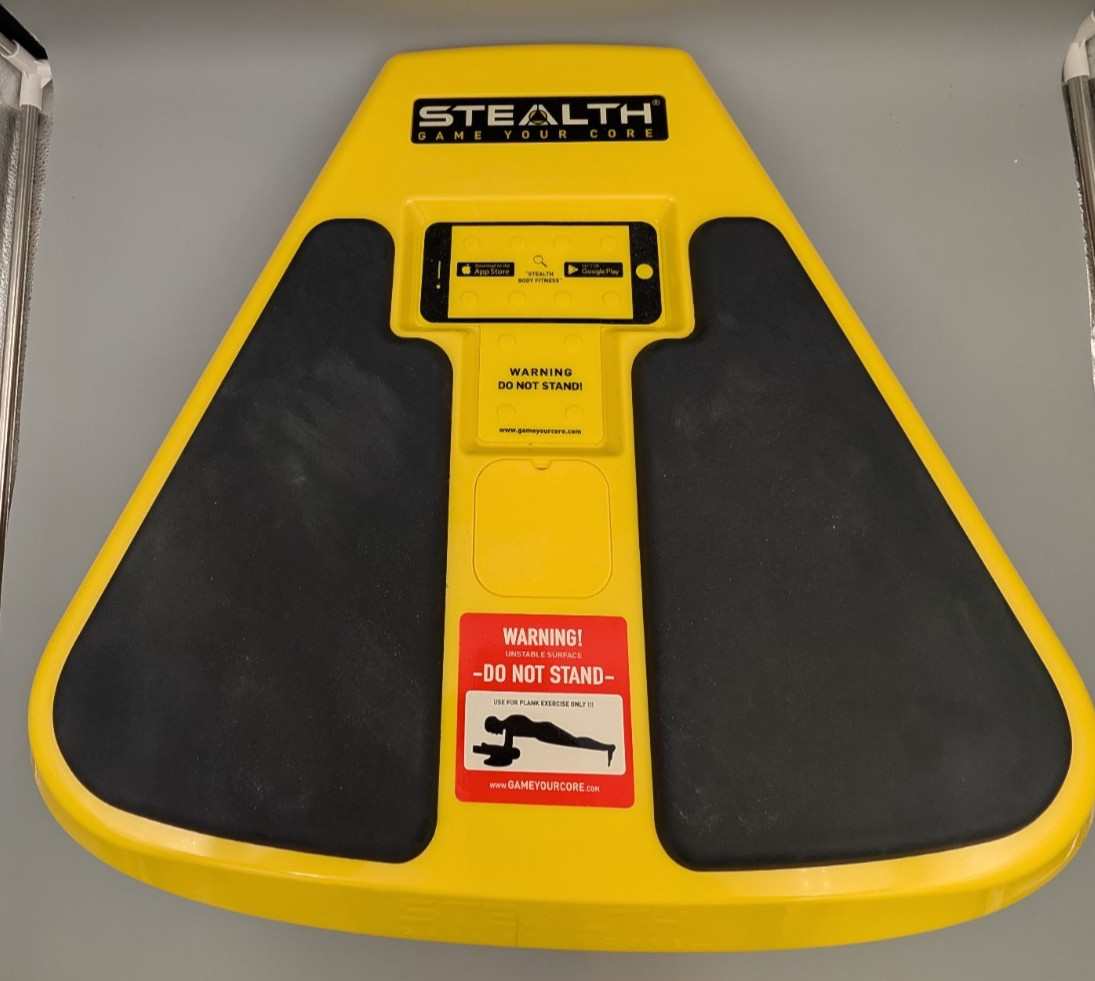 Stealth Game Your Core Ab Trainer Plankster Home Work Out Fitness Balance Board