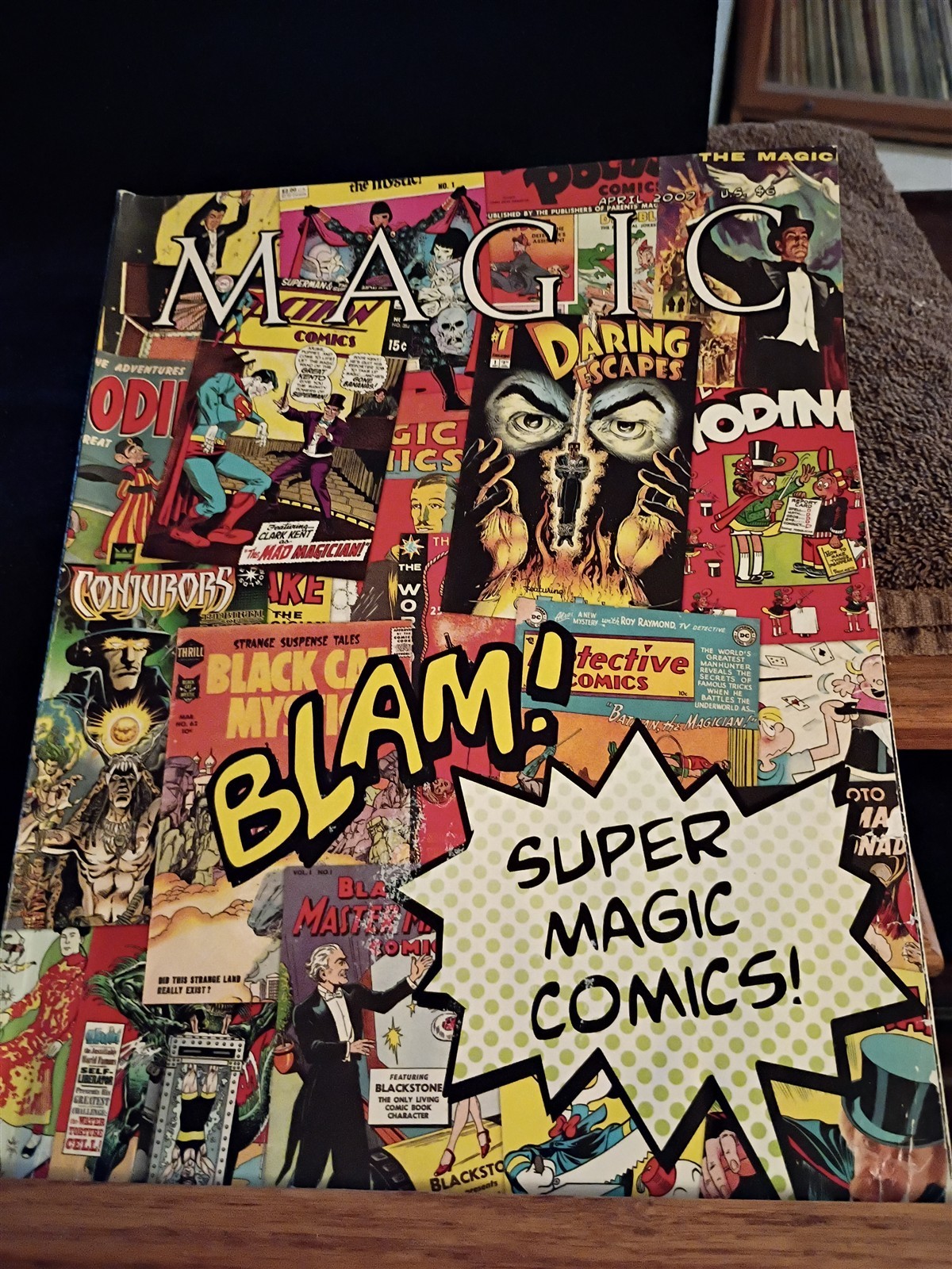 Super Magic Comics Magic Magazine Issue April 2007 #13