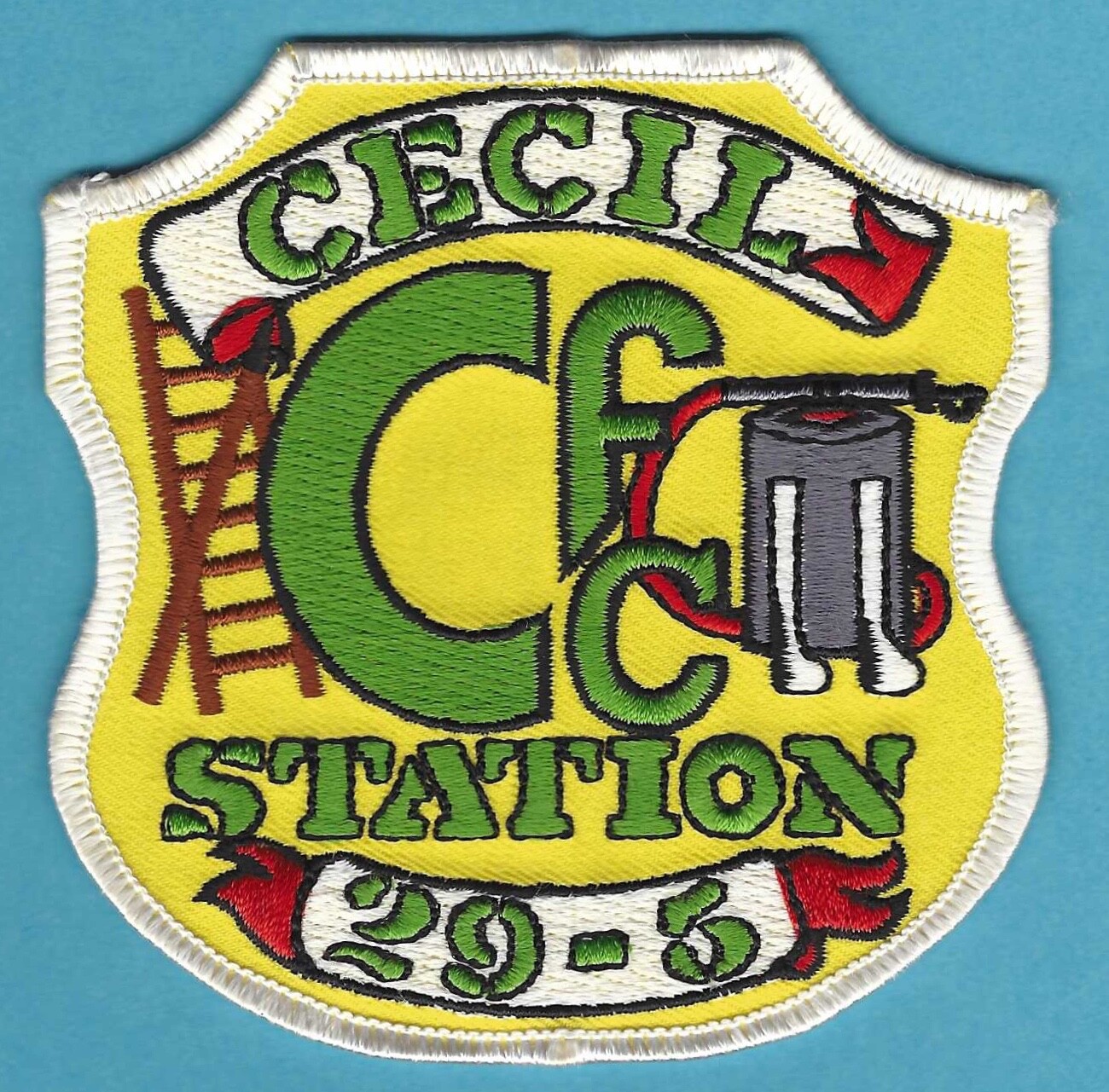 CECIL NEW JERSEY VOLUNTEER FIRE COMPANY STATION 29-5 PATCH
